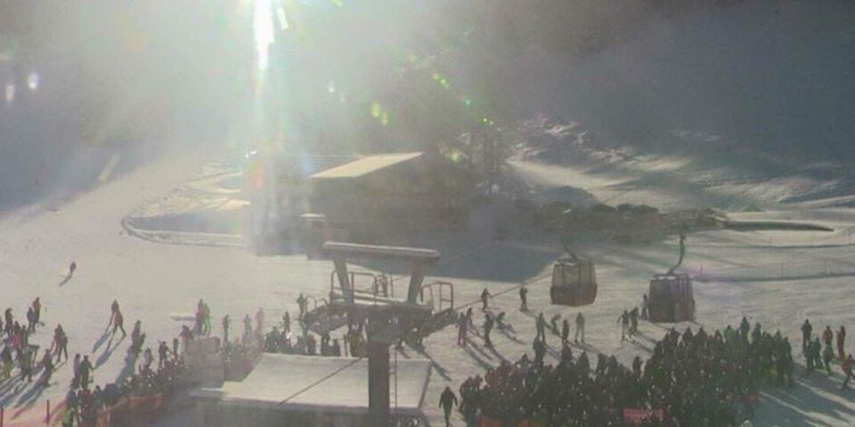 Schock-Bilder: Massen drängen in Talstation