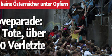 Loveparade: 19 Tote, über 340 Verletzte