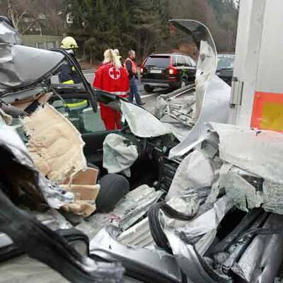 Massenkarambolage auf der A2 in Kärnten