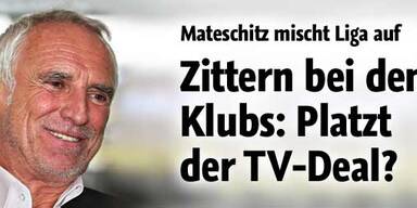 Zittern bei Klubs - Platzt der TV-Deal?