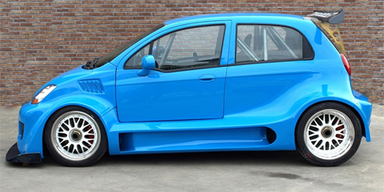 Ein "Chevy" Matiz mit Corvette Z06 Motor