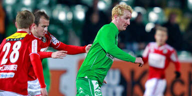 Furiose Austria fertigt Wacker 4:0 ab