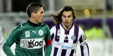 Mattersburg und Austria trennen sich 1:1