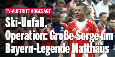 Ski-Unfall, Operation: Große Sorge um Bayern-Legende Lothar Matthäus (64)