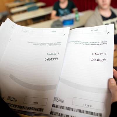 Start der Zentralmatura