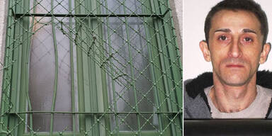 H&auml;ftling fl&uuml;chtete aus WC-Fenster