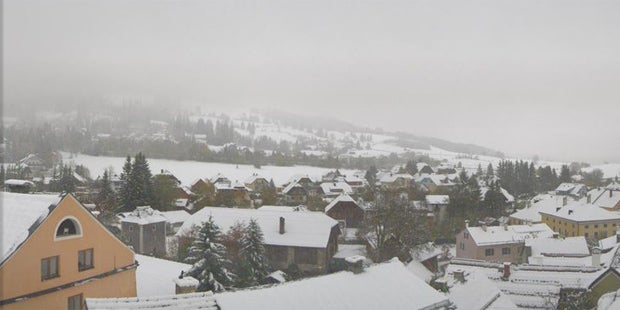 Wintereinbruch in Österreich