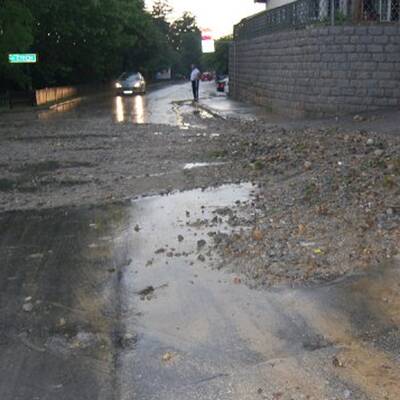 Überschwemmungen in Mauthausen