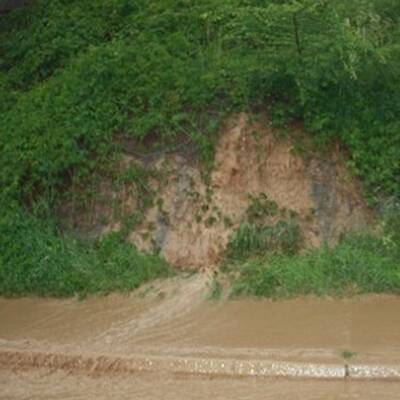 Überschwemmungen in Mauthausen