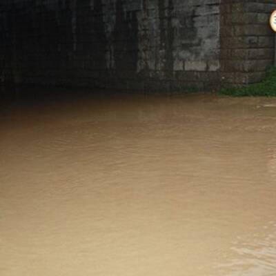 Überschwemmungen in Mauthausen