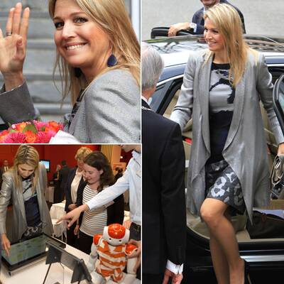 Máxima und Willem-Alexander bei den 