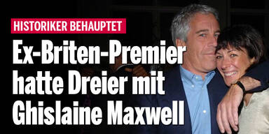 Ex-Briten-Premier hatte Dreier mit Ghislaine Maxwell