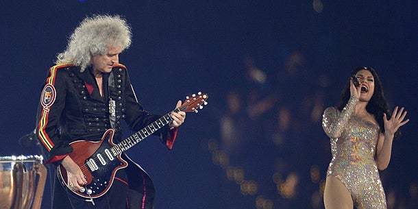 Bombast-Show zum Olympia-Abschluss