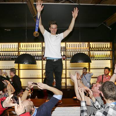 So wild feierte Mayer Gold