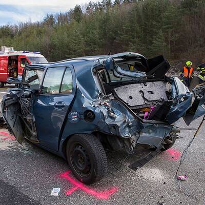 Geisterfahrer-Unfall