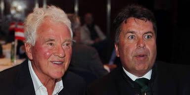 Frank Stronach und Hans Mayr