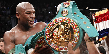 Box-Champ Mayweather: Haft nach Titel