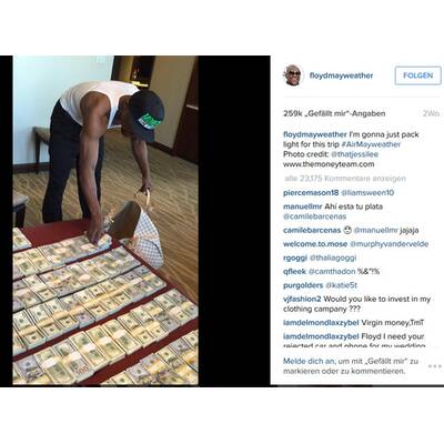 Mayweathers Protz-Fuhrpark