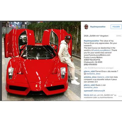 Mayweathers Protz-Fuhrpark