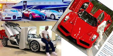 Mayweather protzt mit Luxus-Fuhrpark