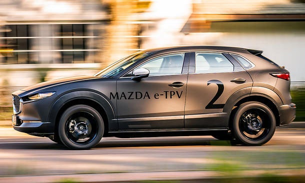 Mazda zeigt sein erstes Elektroauto
