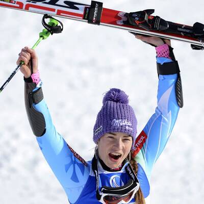 Die Bilder des Damen Riesentorlaufes