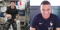 Verrückt! Mbappé trifft sich mit ESA-Astronauten im All