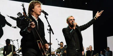 McCartney f&uuml;hrte Ringo in Hall of Fame ein