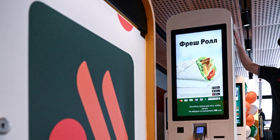 So sieht der neue Russen-McDonald's aus