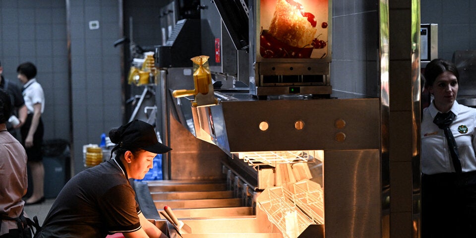 So sieht der neue Russen-McDonald's aus