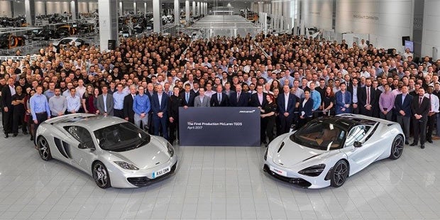 Startschuss für den McLaren 720S