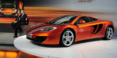 McLaren MP4-12C offiziell vorgestellt