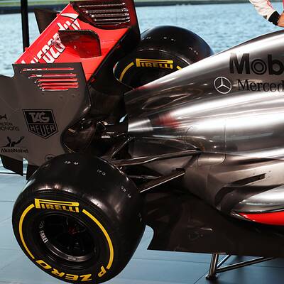 McLarens Bolide für die WM 2013