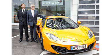 Erster McLaren-Schauraum Österreichs eröffnet