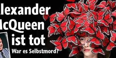 Tot: Modeschöpfer Alexander McQueen
