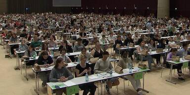 Aufnahmetest an der Med Uni.