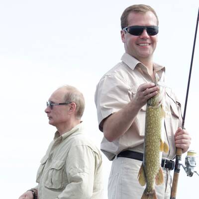 Der Präsident und der Regierungschef demonstrieren Einigikeit