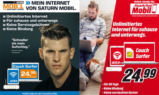 Media/Saturn starten LTE-Internet für zuhause