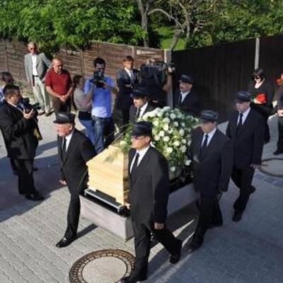 BK Gusenbauer am Grab