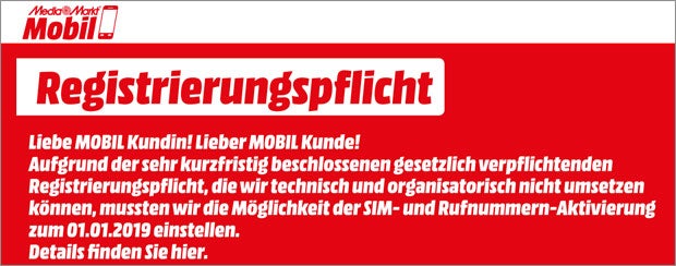 Media/Saturn stellen ihre Handytarife ein