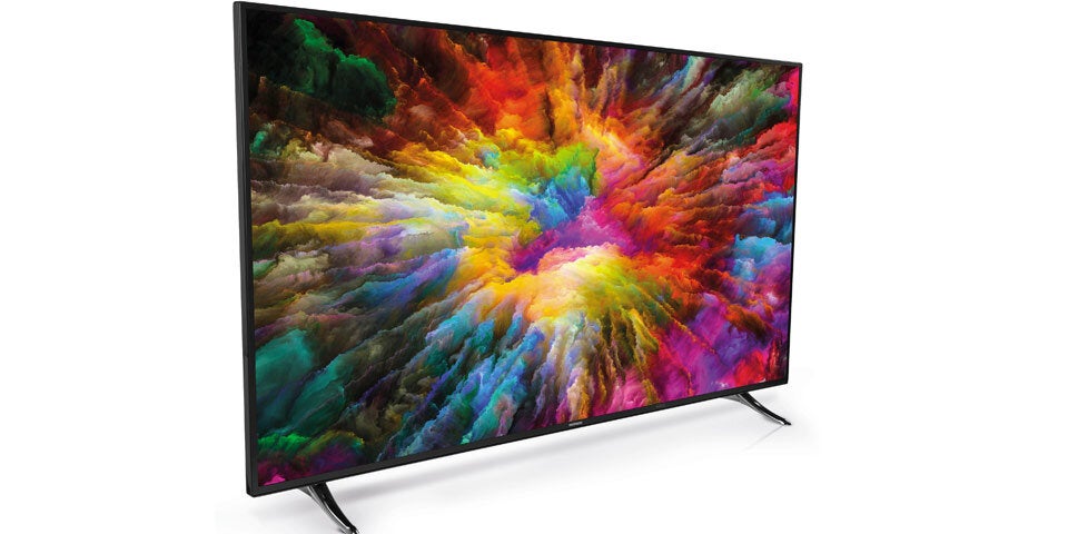 Edler 4K-TV mit randlosem Display bei Hofer