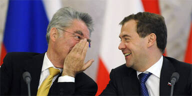 Dimiri Medwedew, Heinz Fischer