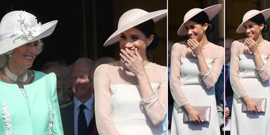 Warum Meghan hier so herzlich lacht