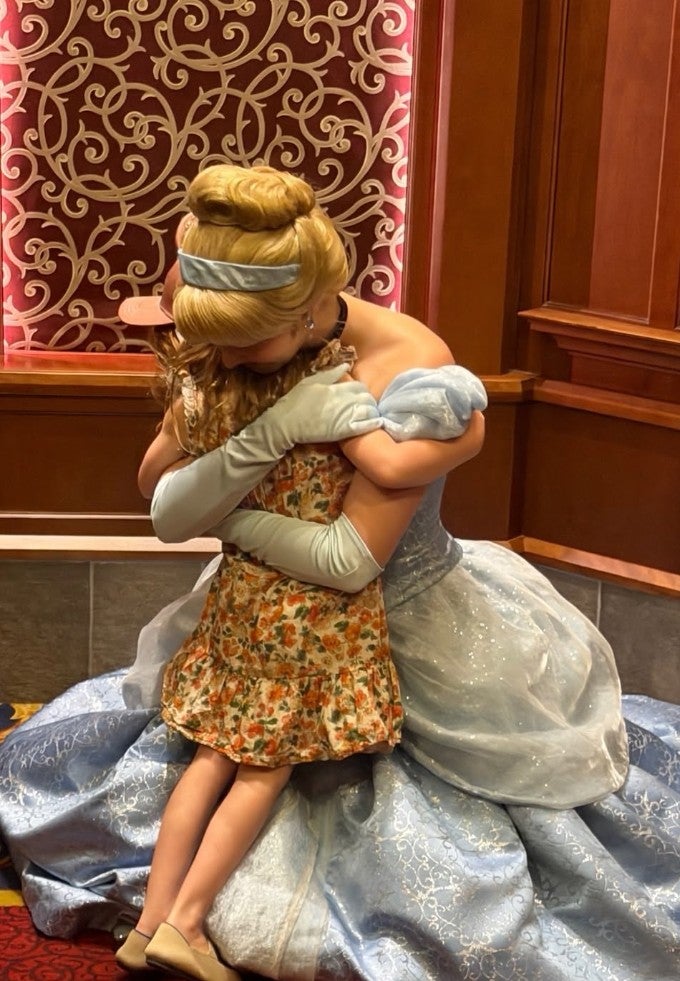 Lilibet in DIsneyland