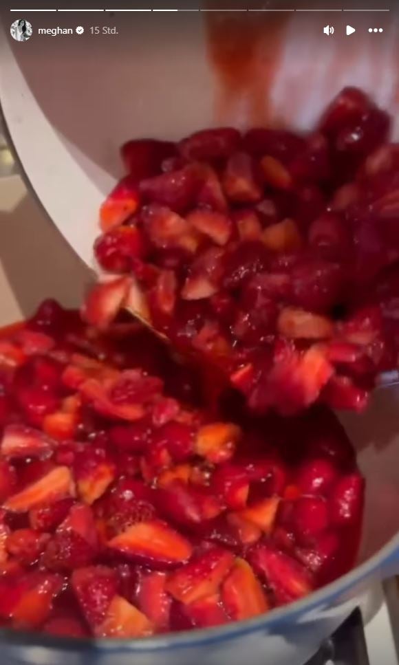 Meghan und Lilibet machen Marmelade