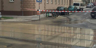 Wasserrohrbruch Meidling