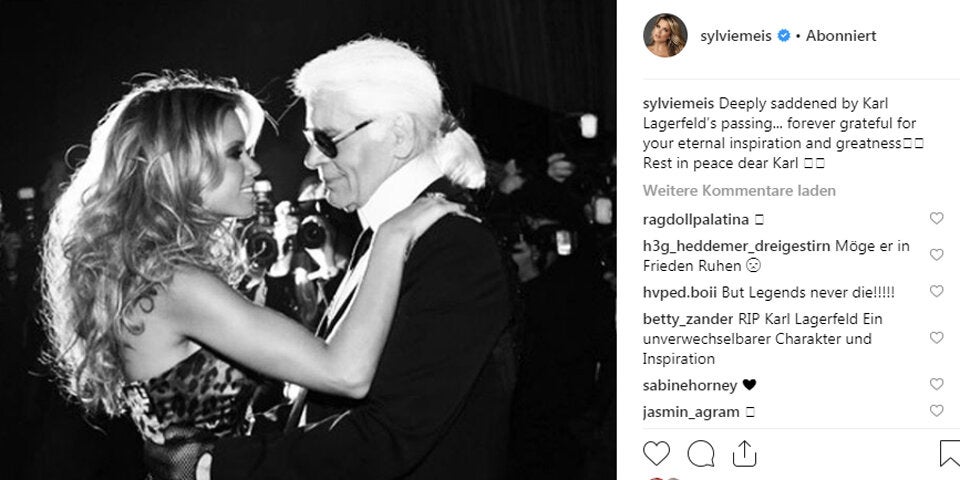 So trauern die Stars um Karl Lagerfeld