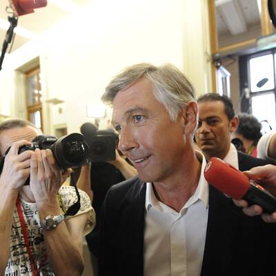 Meischberger: Sein Auftritt vor dem U-Ausschuss