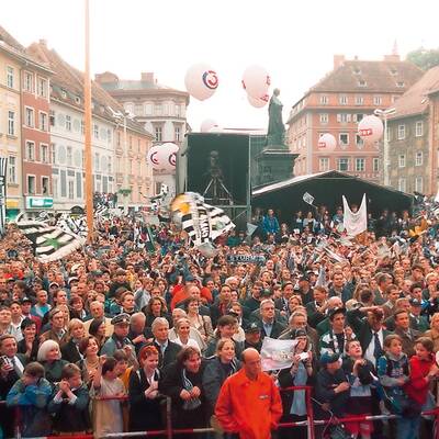 Meisterfeier Sturm Graz