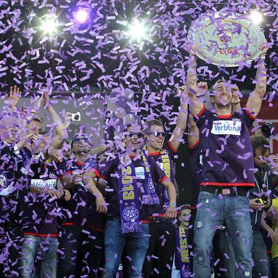 Die Bilder der Austria-Meisterfeier